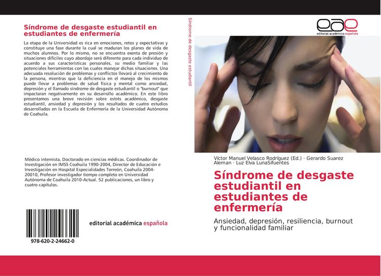 Produktbild: S&iacute;ndrome de desgaste estudiantil en estudiantes de enfermer&iacute;a