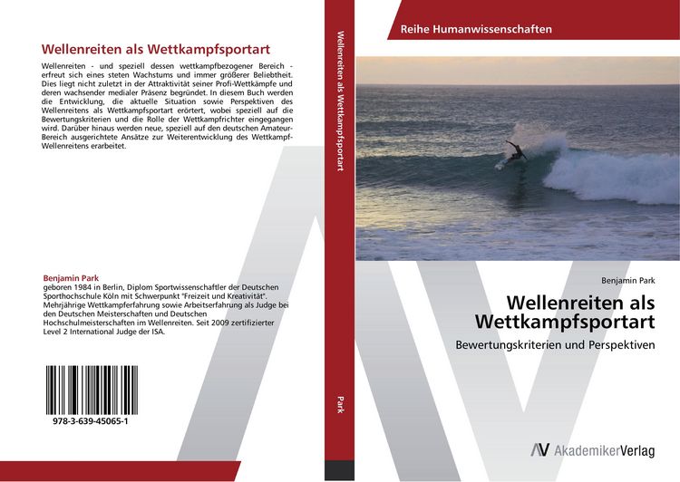 Produktbild: Wellenreiten als Wettkampfsportart
