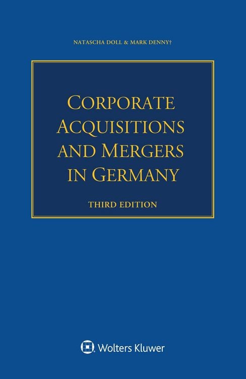 Produktbild: Corporate Acquisitions and Mergers in Germany