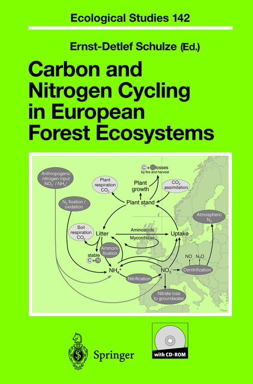 Produktbild: Carbon and Nitrogen Cycling in European Forest Ecosystems