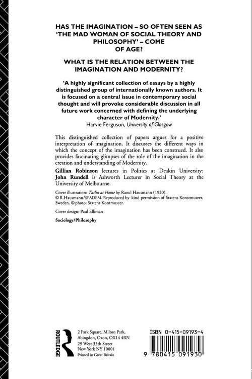 Produktbild: Rethinking Imagination