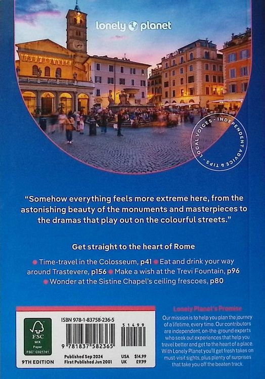 Produktbild: Lonely Planet Pocket Rome