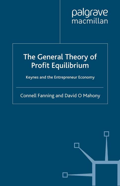Produktbild: The General Theory of Profit Equilibrium