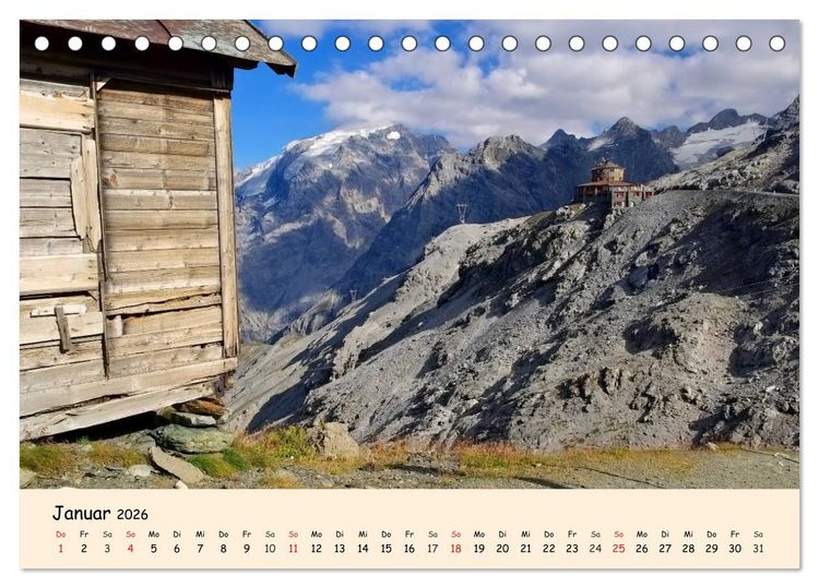 Produktbild: S&uuml;dtirol - Zwischen Ortler und Dolomiten (Tischkalender 2026 DIN A5 quer), CALVENDO Monatskalender