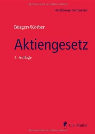Produktbild: Aktiengesetz