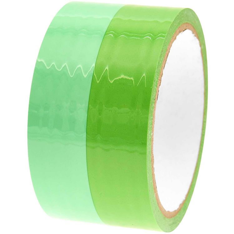 Produktbild: Paketklebeband T&uuml;rkis / Neongr&uuml;n, 5 cm x 32 m