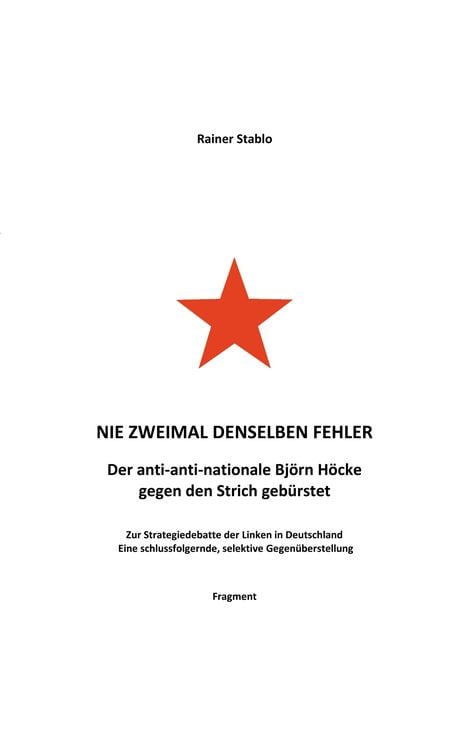 Produktbild: Nie zweimal denselben Fehler
