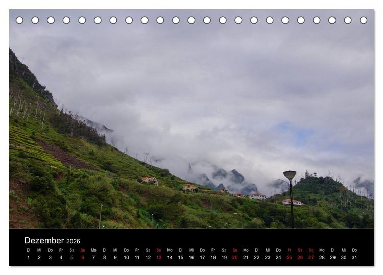 Produktbild: Madeira die Gr&uuml;ne Insel (Tischkalender 2026 DIN A5 quer), CALVENDO Monatskalender
