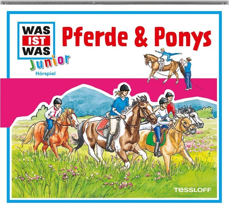 Produktbild: WAS IST WAS Junior H&ouml;rspiel-CD: Pferde & Ponys