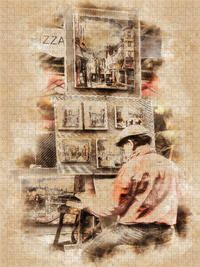 Produktbild: CALVENDO Puzzle Paris 1000 Teile Lege-Gr&ouml;&szlig;e 480 x 640 cm Foto-Puzzle Bild von Peter Roder