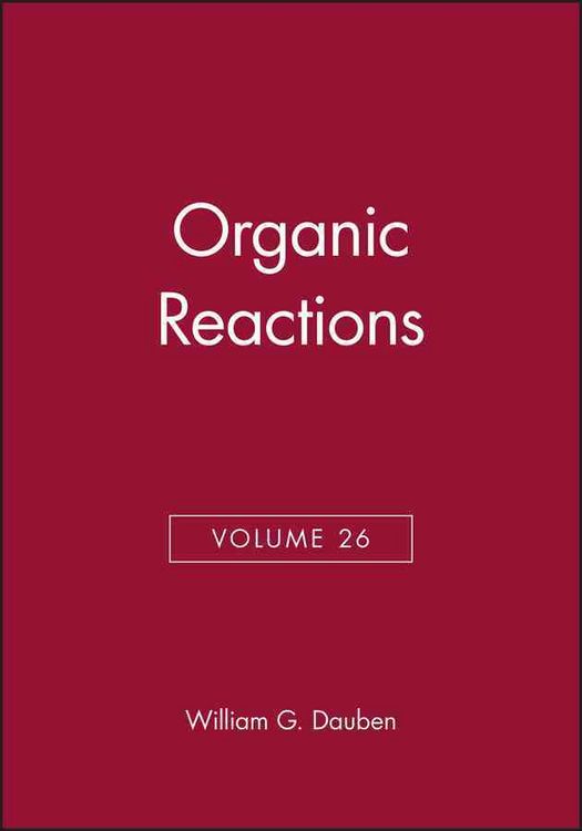 Produktbild: Organic Reactions, Volume 26