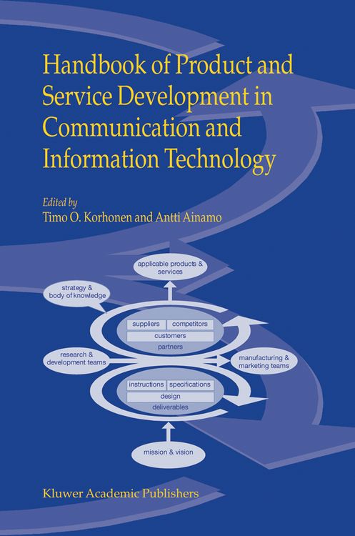 Produktbild: Handbook of Product and Service Development in Communication and Information Technology
