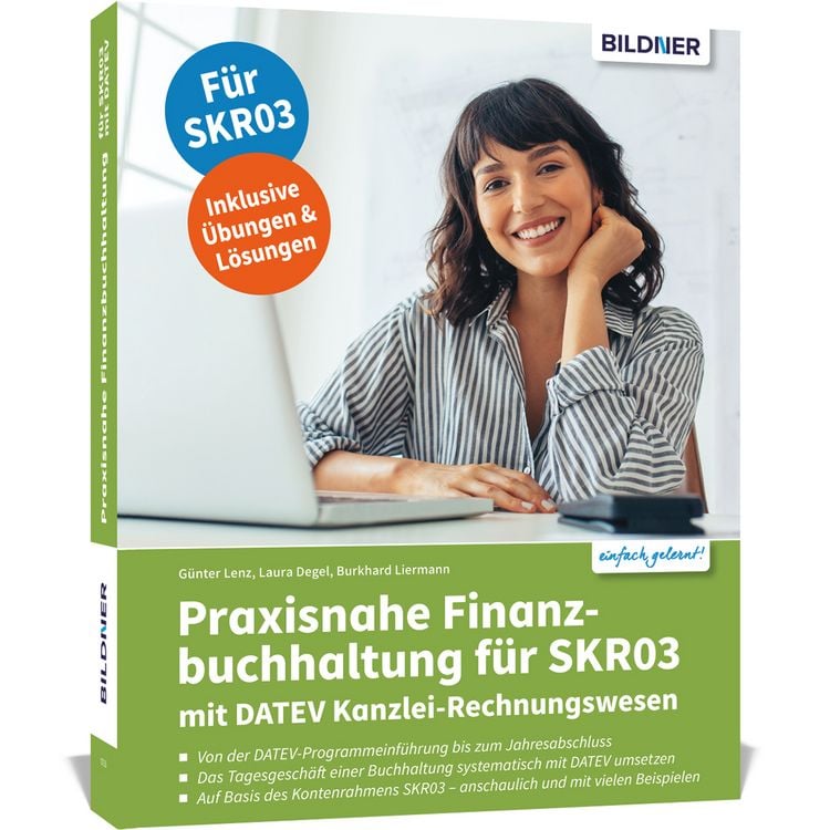 Produktbild: Praxisnahe Finanzbuchhaltung f&uuml;r SKR03 mit DATEV Kanzlei-Rechnungswesen