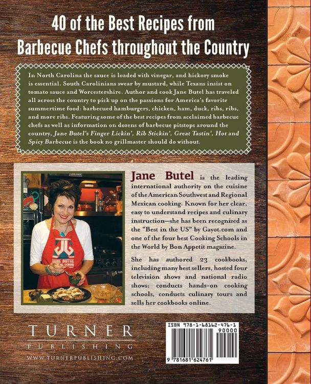 Produktbild: Jane Butel's Finger Lickin', Rib Stickin', Great Tastin', Hot and Spicy Barbecue
