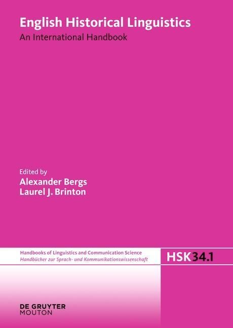 Produktbild: English Historical Linguistics. Volume 1