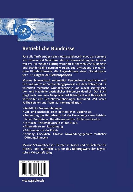 Produktbild: Betriebliche B&uuml;ndnisse