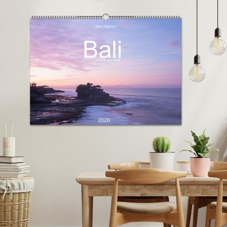 Produktbild: Bali - Momente einer Reise (Wandkalender 2026 DIN A2 quer), CALVENDO Monatskalender