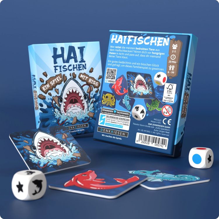 Produktbild: DENKRIESEN - Haifischen - "Ein Spiel mit Biss"