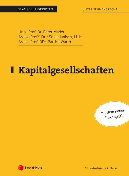 Produktbild: Kapitalgesellschaften (Skriptum)