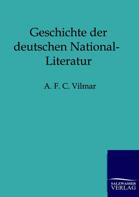 Produktbild: Geschichte der deutschen National-Literatur