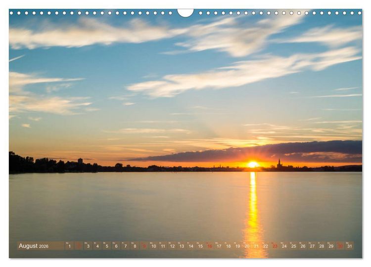 Produktbild: Farbenfroh Bodensee (Wandkalender 2026 DIN A3 quer), CALVENDO Monatskalender