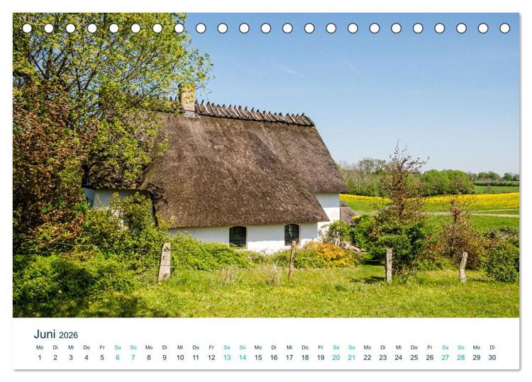 Produktbild: Die Schlei - Segelrevier und Naherholungsgebiet (Tischkalender 2026 DIN A5 quer), CALVENDO Monatskalender