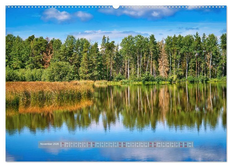 Produktbild: Th&uuml;ringer Traumlandschaften (hochwertiger Premium Wandkalender 2026 DIN A2 quer), Kunstdruck in Hochglanz