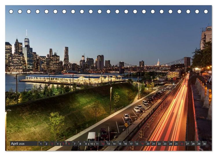 Produktbild: Fernweh New York City (Tischkalender 2026 DIN A5 quer), CALVENDO Monatskalender