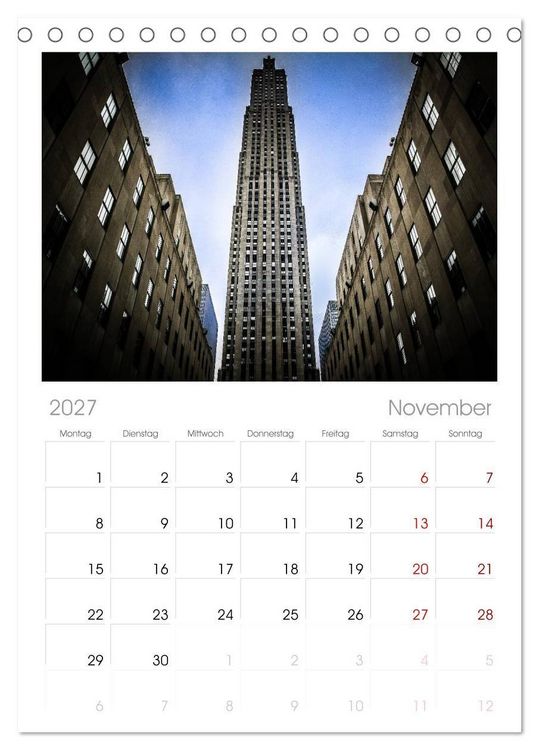 Produktbild: Tischplaner 2027 - New York feeling (A5 Tischkalender zum Aufstellen) CALVENDO
