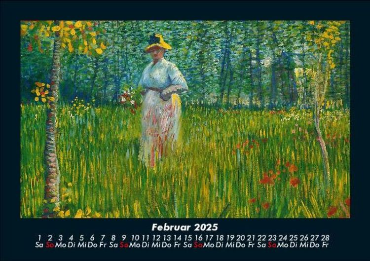 Produktbild: Kunstkalender 2025 Fotokalender DIN A5