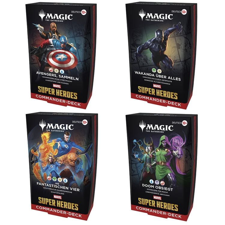 Produktbild: MTG - Marvel Super Her. Commander Deck