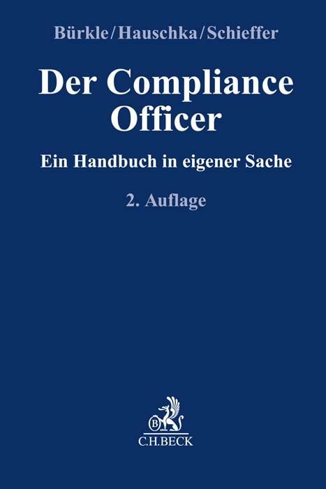 Produktbild: Compliance für die Praxis / Der Compliance Officer