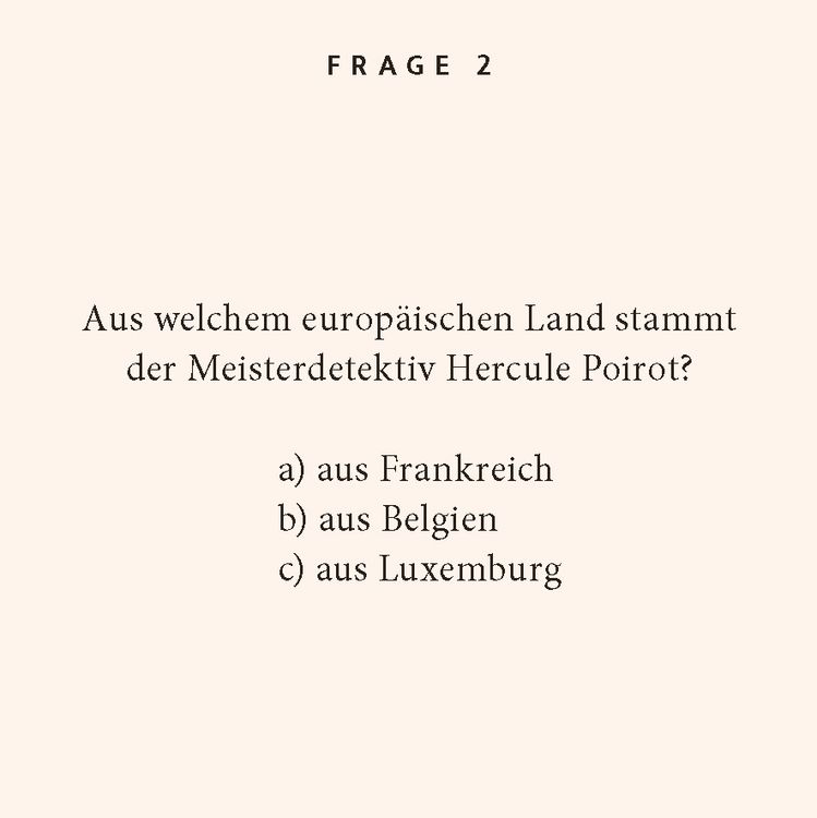 Produktbild: Ber&uuml;hmte Detektive-Quiz