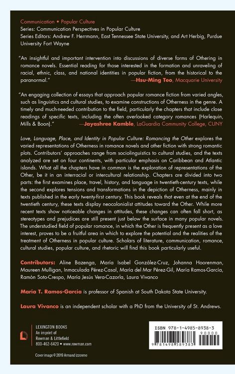 Produktbild: Love, Language, Place, and Identity in Popular Culture