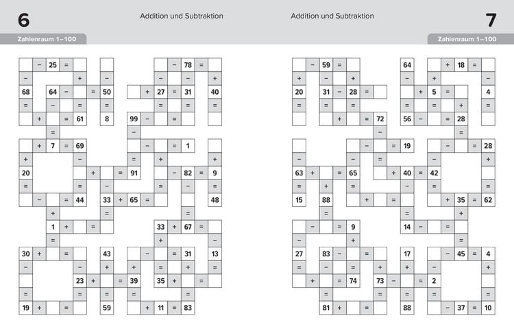 Produktbild: Mathe-Kreuzwortr&auml;tsel