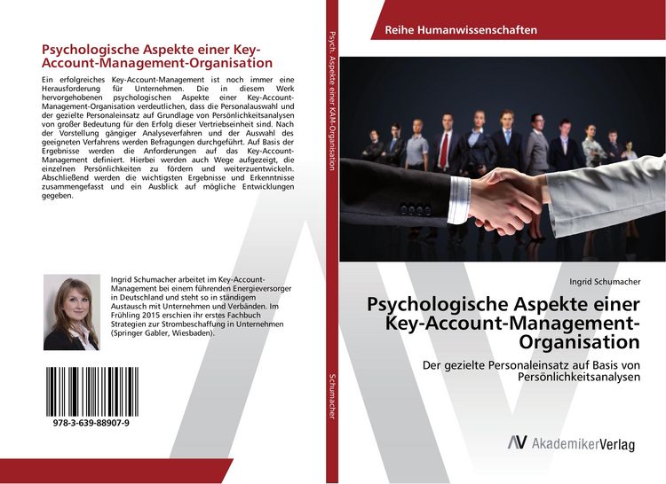Produktbild: Psychologische Aspekte einer Key-Account-Management-Organisation