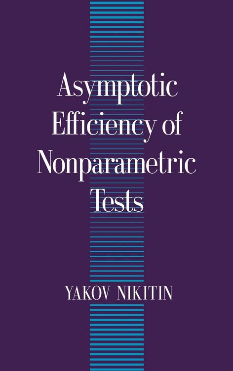 Produktbild: Asymptotic Efficiency of Nonparametric Tests