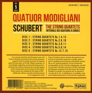 Produktbild: Schubert: The Complete String Quartets