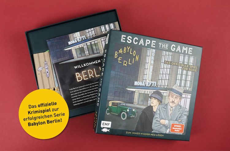 Produktbild: Escape the Game: Babylon Berlin &ndash; Das offizielle Spiel zur Serie! Ermittelt im Moka Efti! (Fall 1)