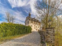 Produktbild: CALVENDO Puzzle Schloss J&ouml;&szlig;nitz - 1282 urkundlich erw&auml;hnt | 1000 Teile Lege-Gr&ouml;&szlig;e 64x48cm Foto-Puzzle f&uuml;r gl&uuml;ckliche Stunden