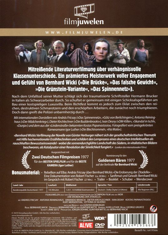 Produktbild: Die Eroberung der Zitadelle (Filmjuwelen)