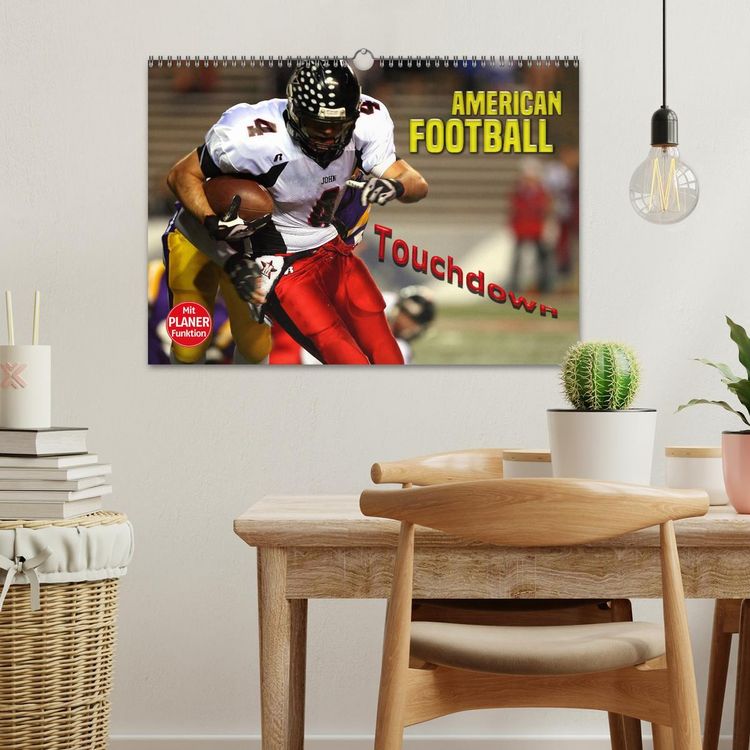 Produktbild: American Football - Touchdown (Wandkalender 2026 DIN A3 quer), CALVENDO Monatskalender