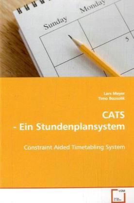 Produktbild: Meyer Lars: CATS - Ein Stundenplansystem