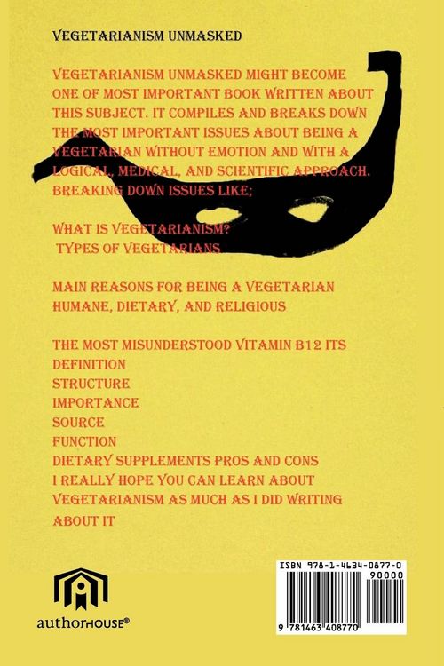 Produktbild: Vegetarianism Unmasked