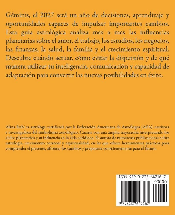 Produktbild: G&eacute;minis Hor&oacute;scopo 2027