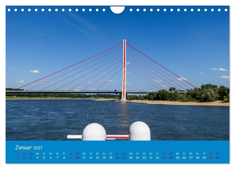 Produktbild: Eine Kreuzfahrt auf dem Rhein (Wandkalender 2027 DIN A4 quer), CALVENDO Monatskalender