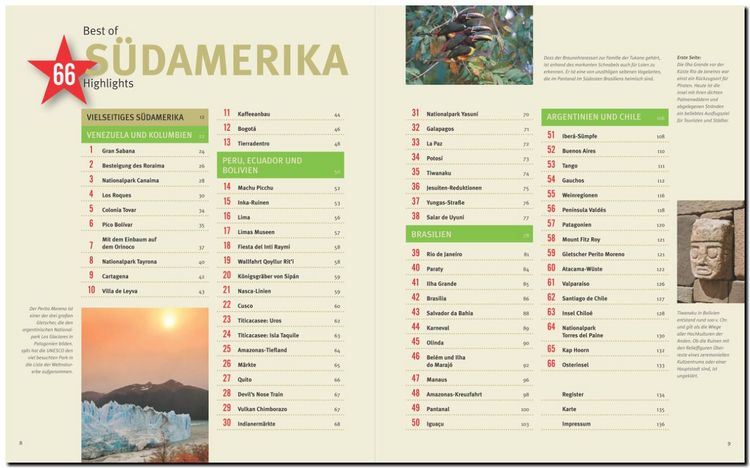 Produktbild: Best of Südamerika - 66 Highlights