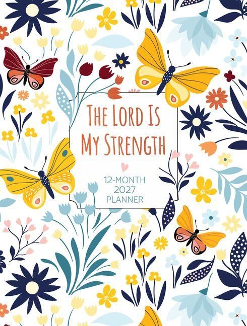 Produktbild: The Lord Is My Strength (2027 Planner) Faux Ziparound