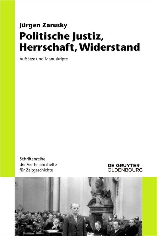 Produktbild: Politische Justiz, Herrschaft, Widerstand