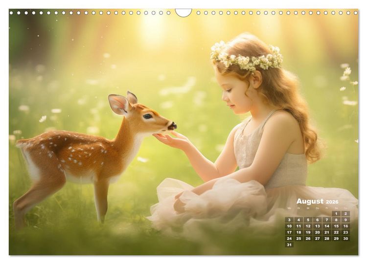 Produktbild: Kleine Herzen, Gro&szlig;e Liebe: Ein Jahr voller Freude und Entz&uuml;cken (Wandkalender 2026 DIN A3 quer), CALVENDO Monatskalender